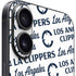 NBA Los Angeles Clippers Blast Text iPhone 16 Plus Skin